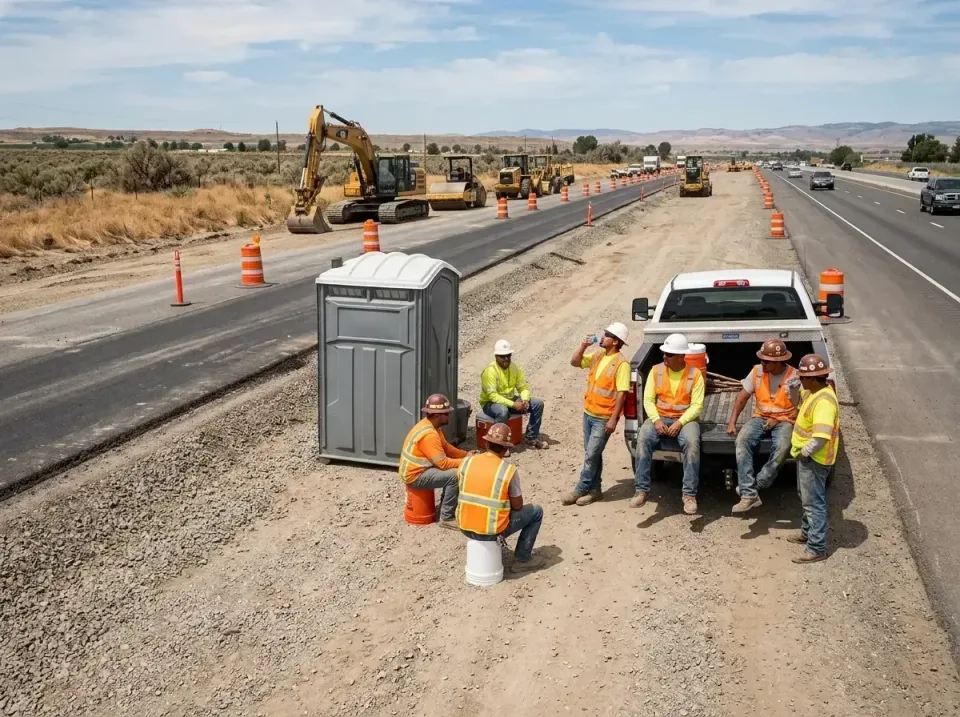 highway-road-construction-crew-007 — frequently asked questions, Porta Potty and Restroom Rentals in Pioneer Village, KY